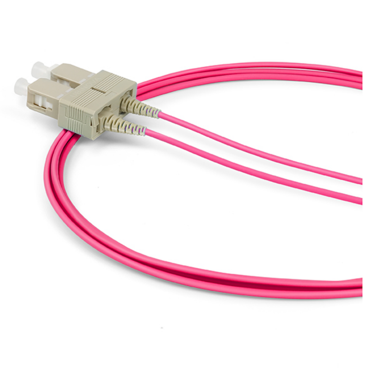 3m LC UPC to SC UPC Push-Pull Uniboot Duplex  OM4  Multimode  LSZH 2.0mm Fiber Optic Patch Cable