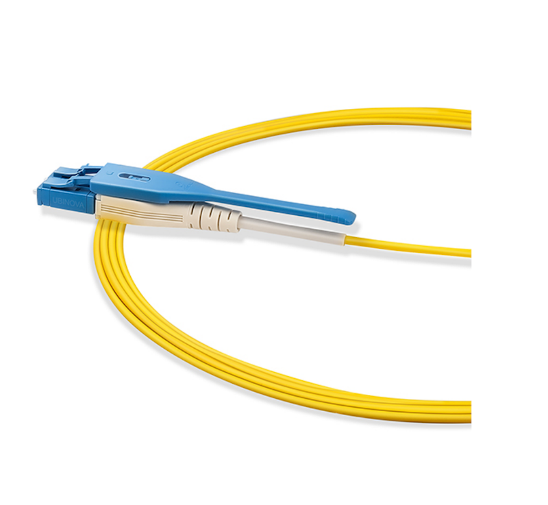 2m LC  to LC UPC Push-Pull Uniboot Duplex OS2 Single Mode LSZH 2.0mm Fiber Optic Patch Cable